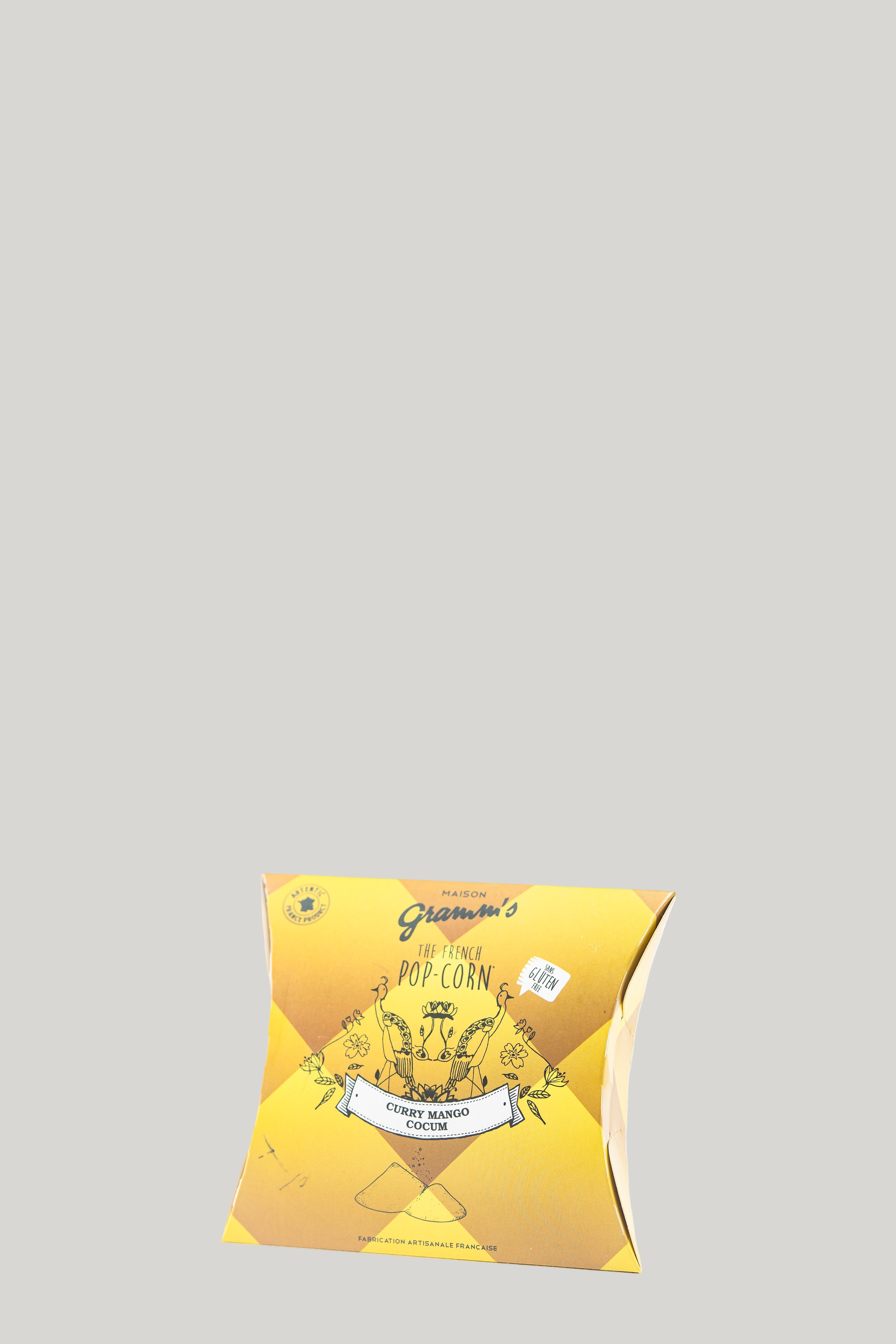 Crispetes salades amb coco al curry